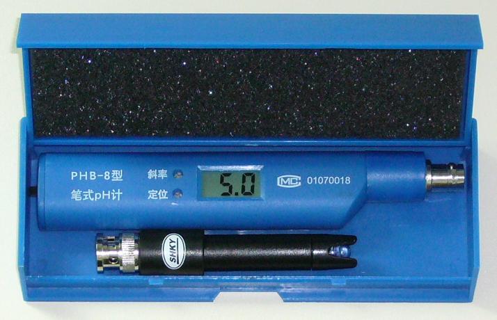 上?？祪x筆型酸度計(jì)PHB-8